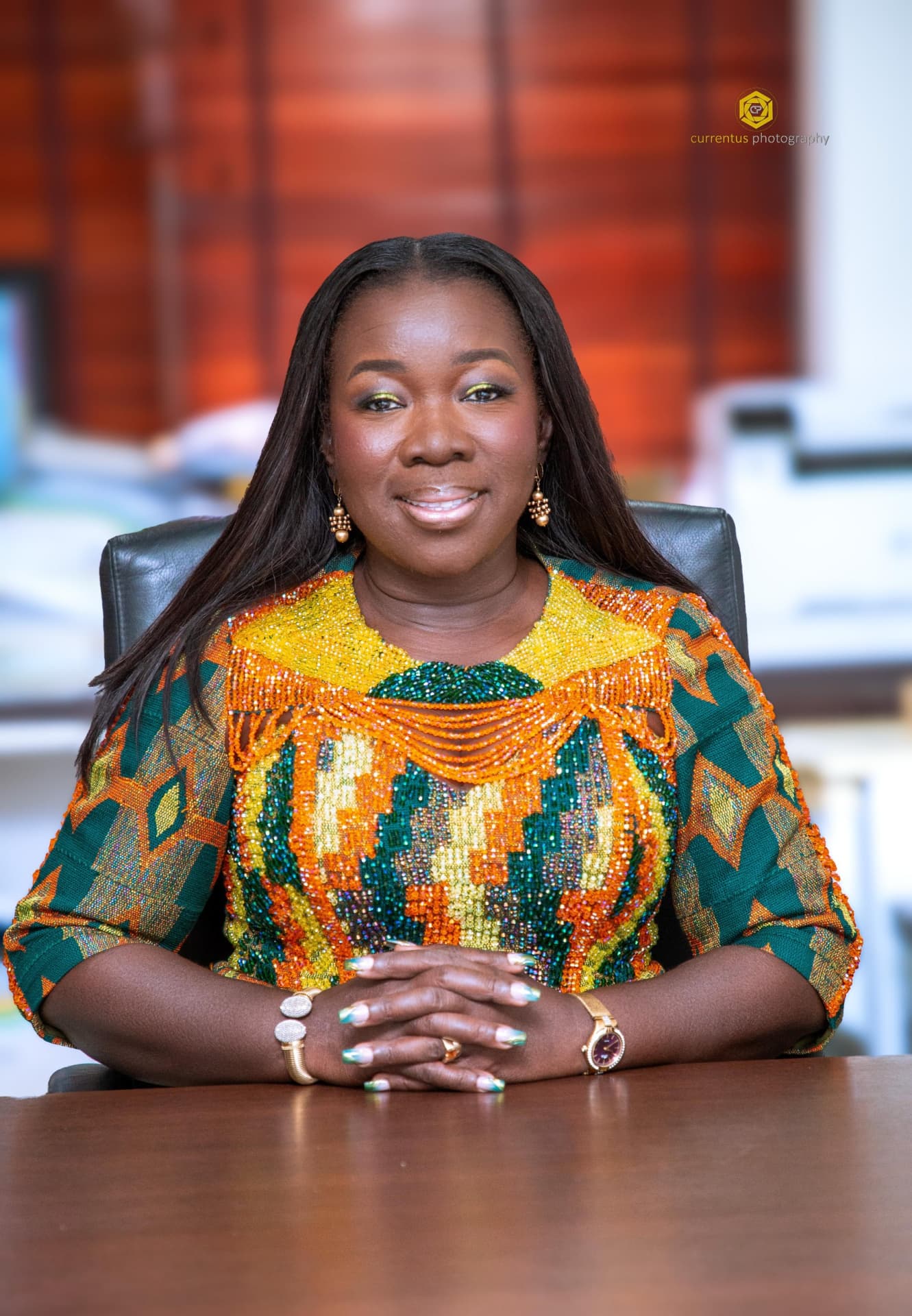 Portrait of Hon. Akosua Adjei-Boateng, Minister for Trade & Industry